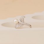 DIAMOMD WITH MOTI FANCY RING