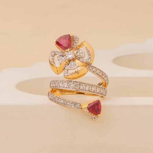 premium diamond lab grown diamond ring part wear