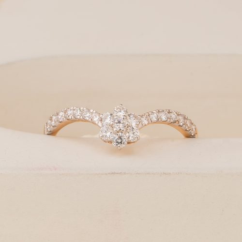 SOLITAIRE DIAMOND DESIGNER RING