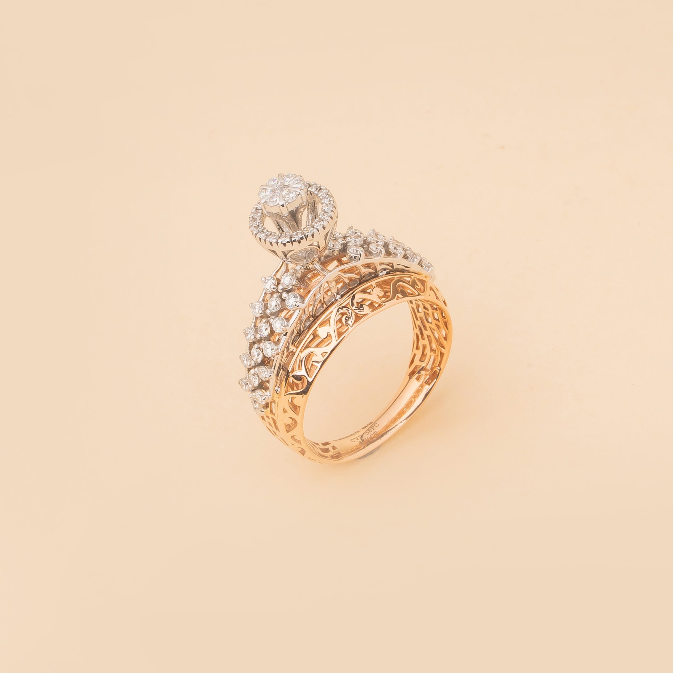 OCCATIONAL FANCY DIAMOND RING GIRLISH