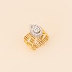 DIAMOND PARTYWEAR OCCATIONAL GIRLISH RING