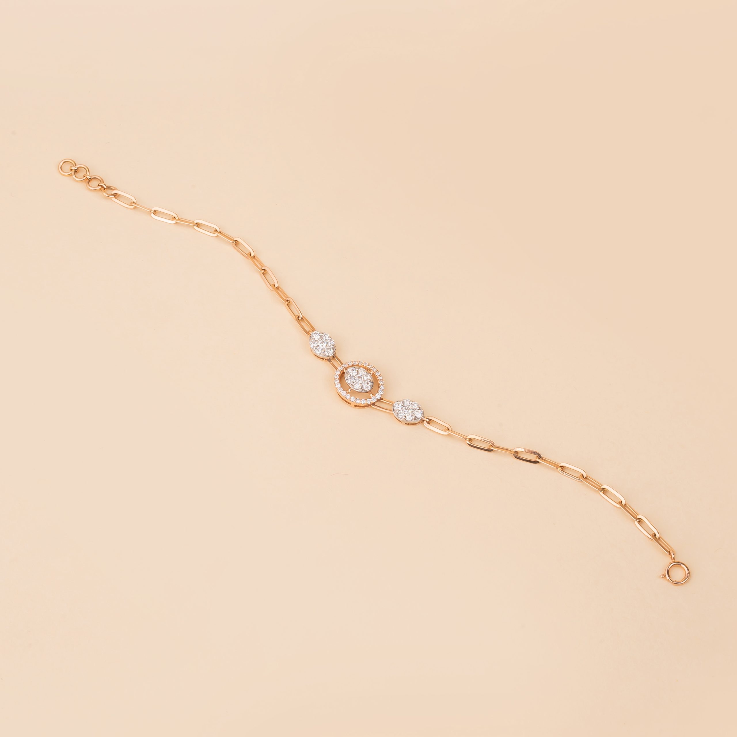 CHAIN STYLISH DIAMOND BRACELET