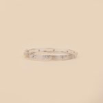 designer round diamond bracelet