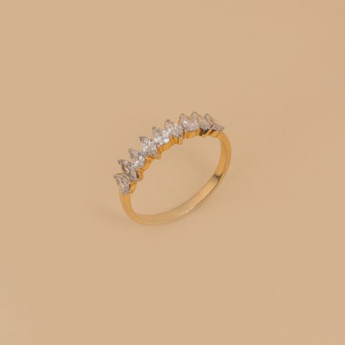 fancy lab grown diamond ring