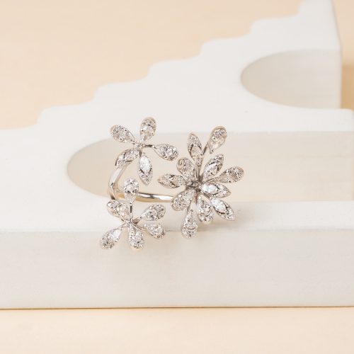 FANCY LAB GROWN DIAMOND RING PARTY WEAR