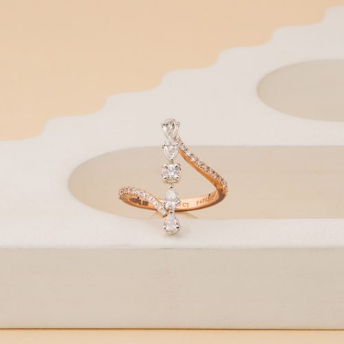 FANCY LAB GROWN DIAMOND RING PARTY WEAR