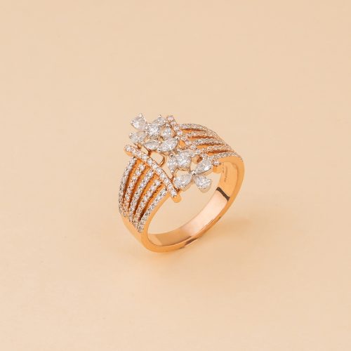 FANCY LAB GROWN DIAMOND RING PARTY WEAR