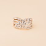 FANCY LAB GROWN DIAMOND RING PARTY WEAR