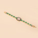 EMPRESS EMERALD DIAMOND BRACELET